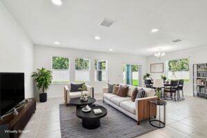 Family Room - Virtually Staged