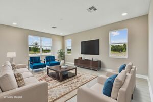 Family Room - Virtually Staged