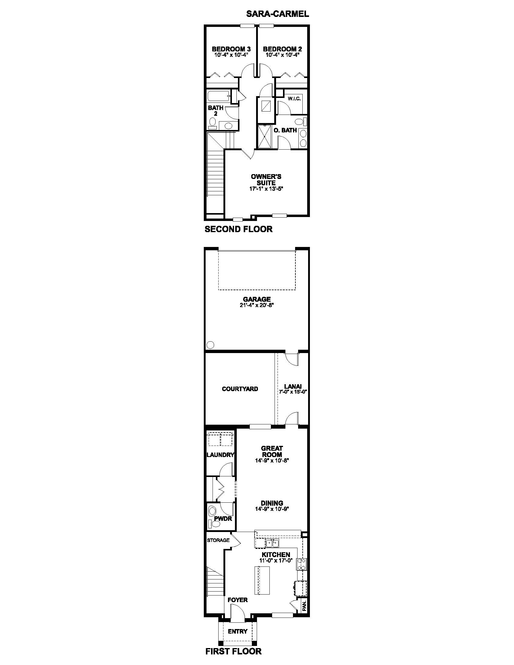 Carmel Floorplan