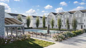 Amenity Space Rendering - For Representational Purposes Only