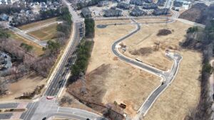 South Hall Station Aerial