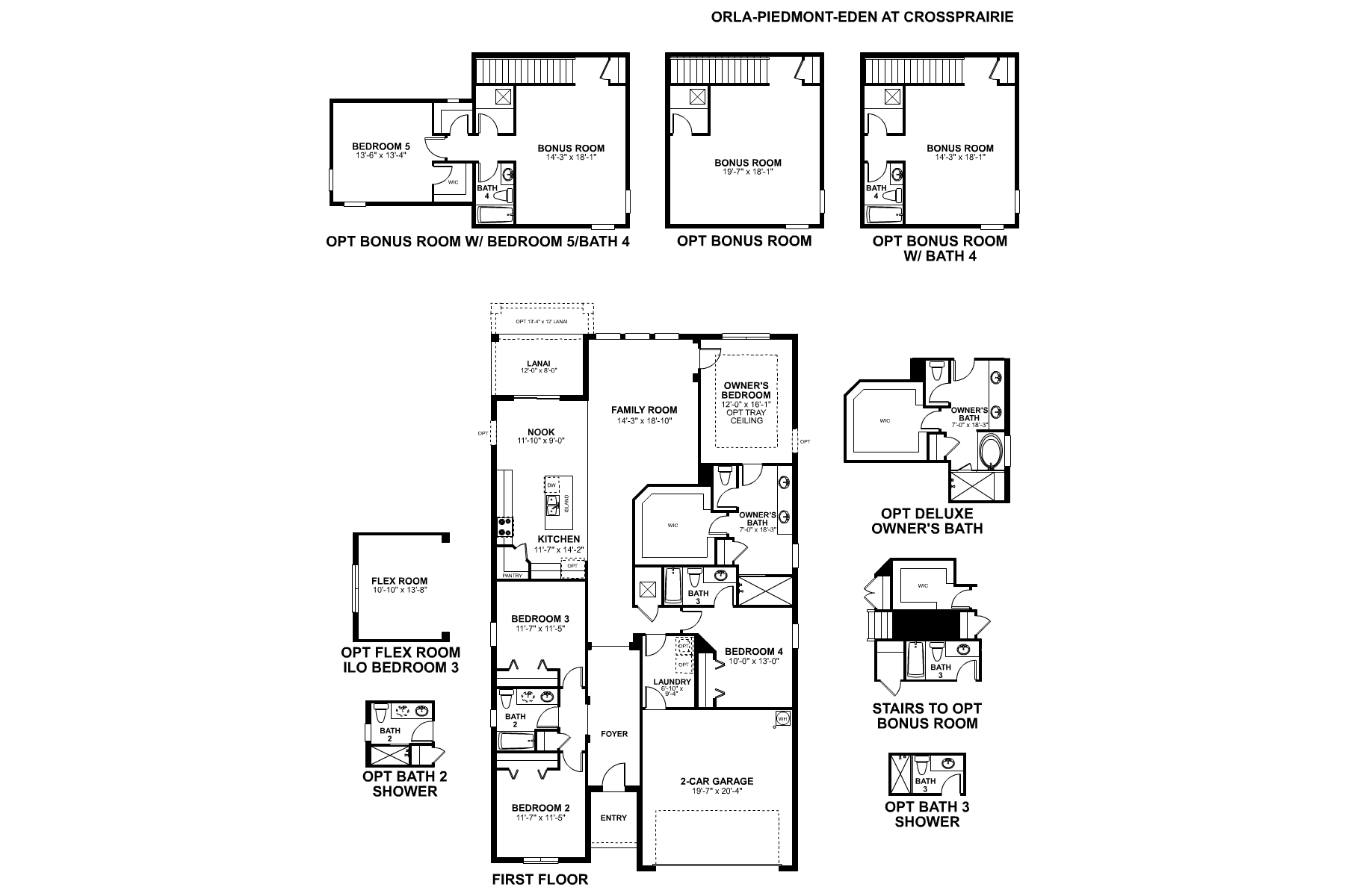 New Homes in St. Cloud The Piedmont (Plan) M/I Homes