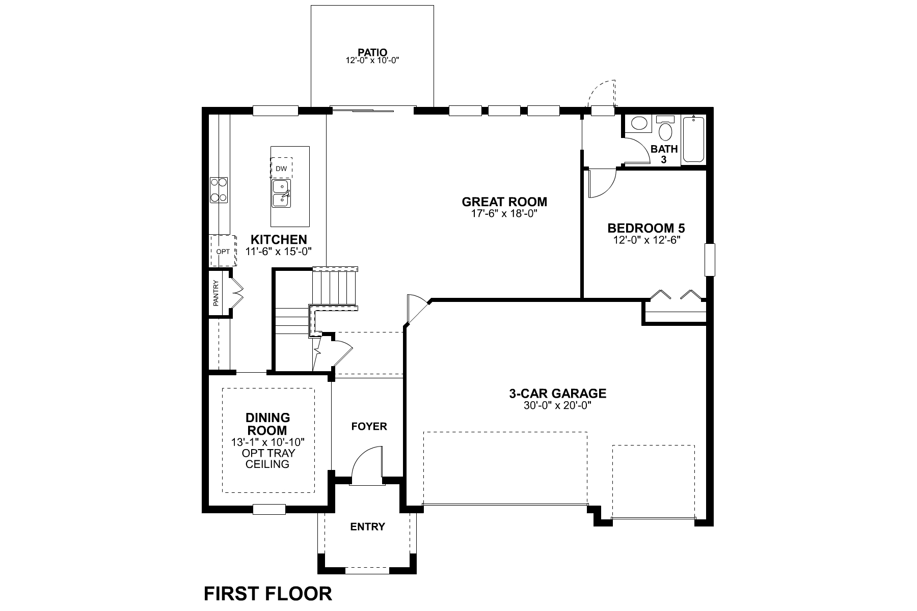 Lakeview-First Floor