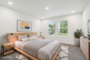 Owner's Bedroom - Virtually Staged