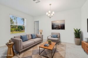 Family Room - Virtually Staged