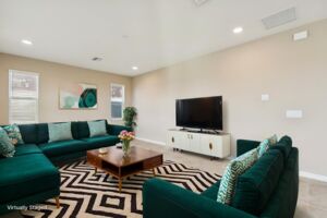 Great Room - Virtually Staged