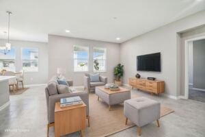 Family Room - Virtually Staged