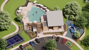 Rendering of Amenities at Colony at Cole Springs