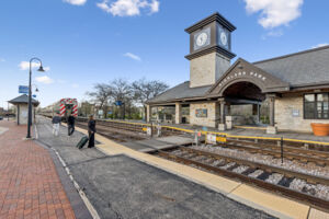 Highland Park Metra Train Station