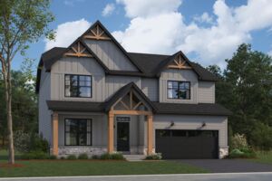 Dunbar Elevation Rustic Farmhouse