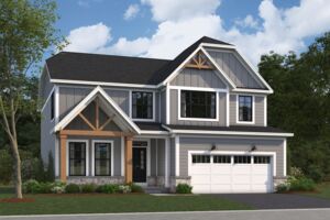 Easton Elevation Rustic Farmhouse 