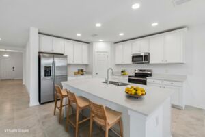Kitchen - Virtually Staged