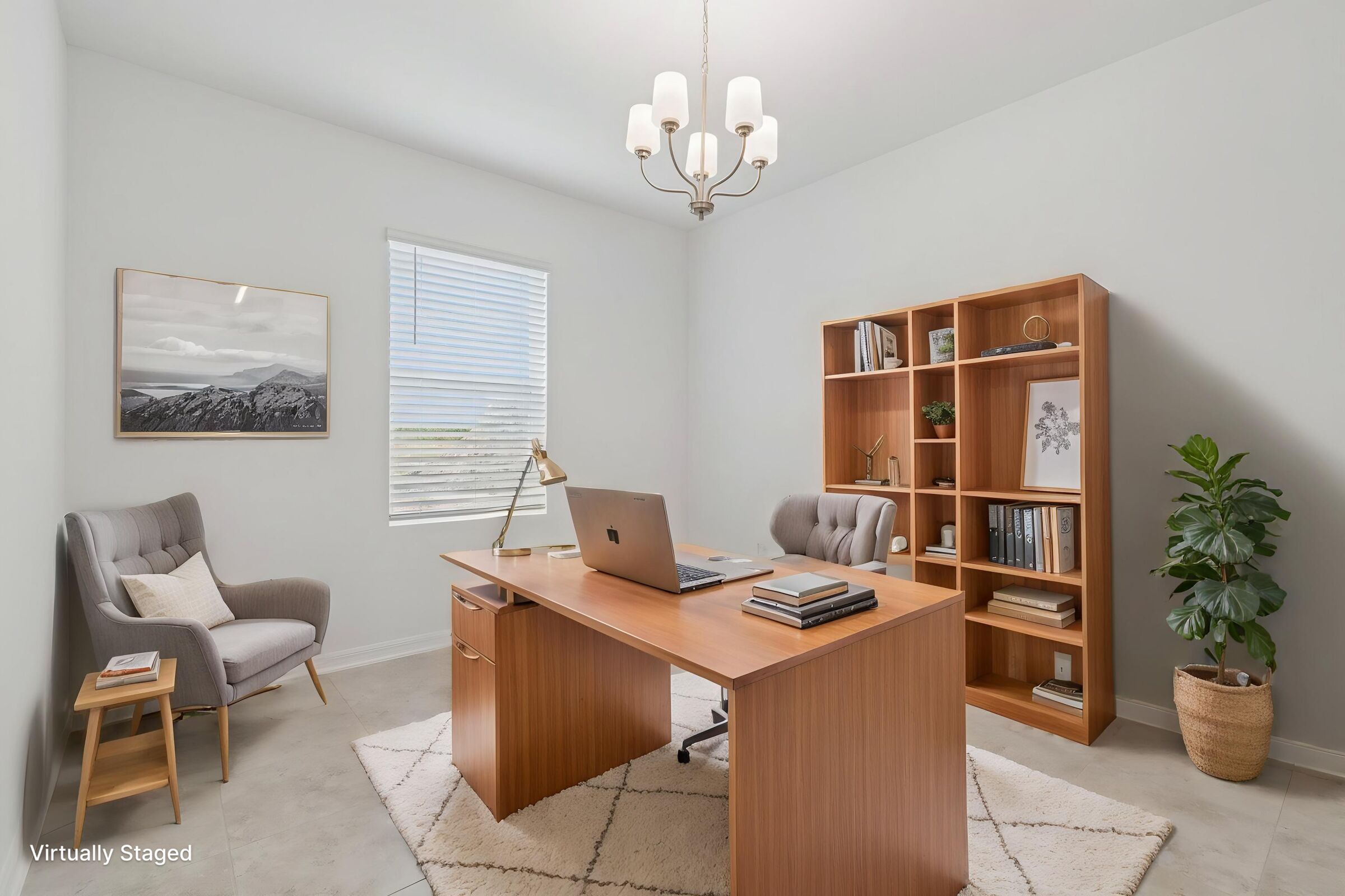Den - Virtually Staged