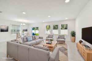 Family Room - Virtually Staged