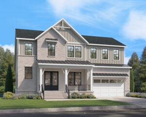 Davenport Elevation B - Farmhouse
