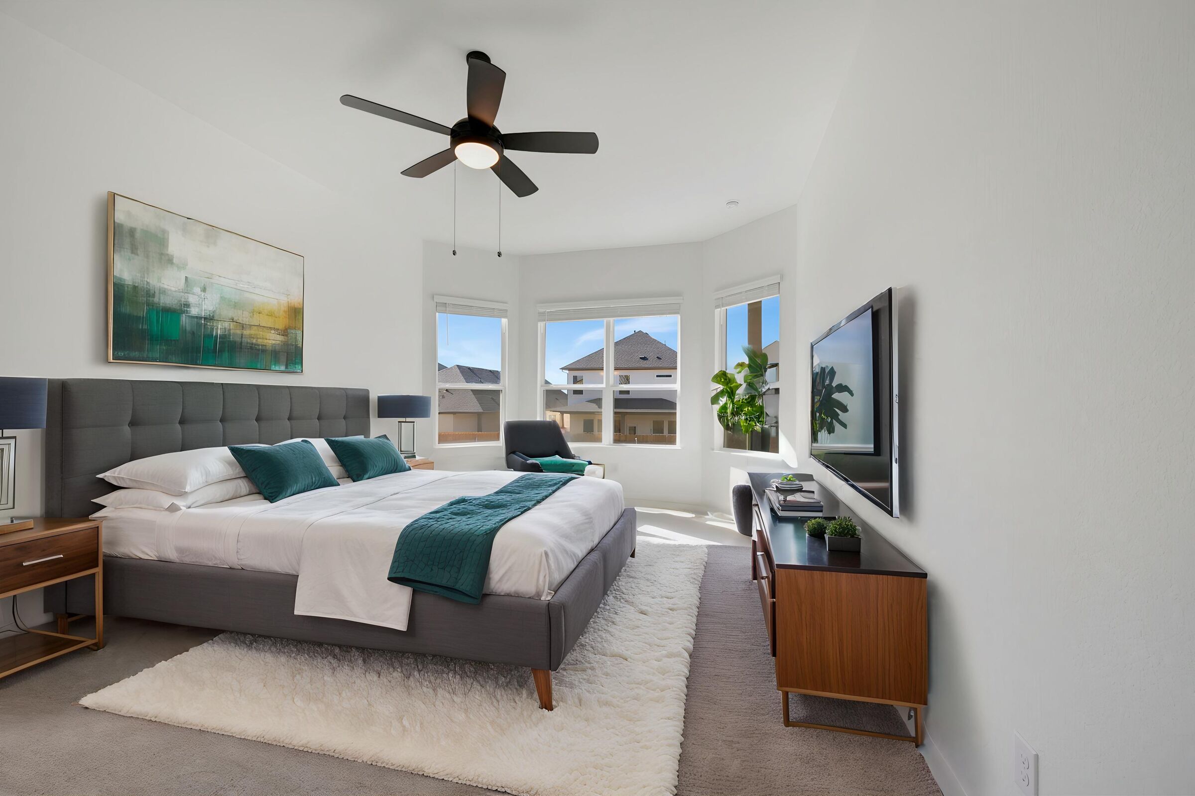 Bedroom - Virtually Staged