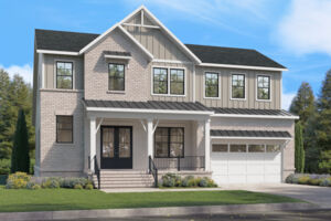 Davenport Elevation B - Farmhouse