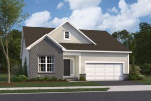 Fostoria Elevation A w/ Optional Brick