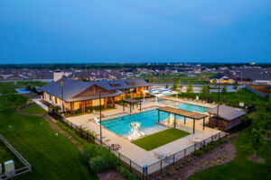Aerial of Amenities at Carillon