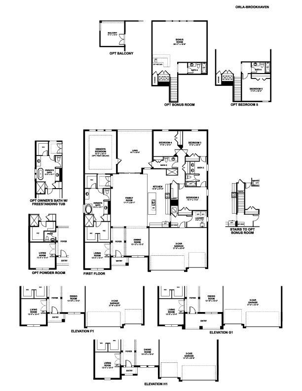 Brookhaven Floorplan