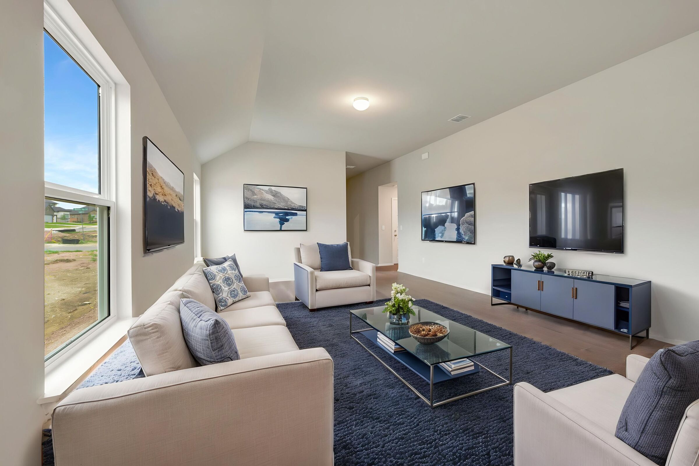 Living Room - Virtually Staged