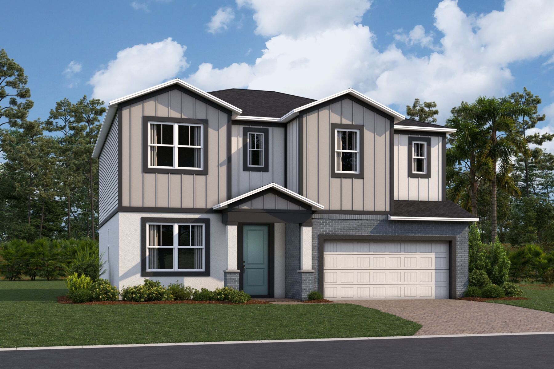 Santa Barbara II Elevation  Moderncountry