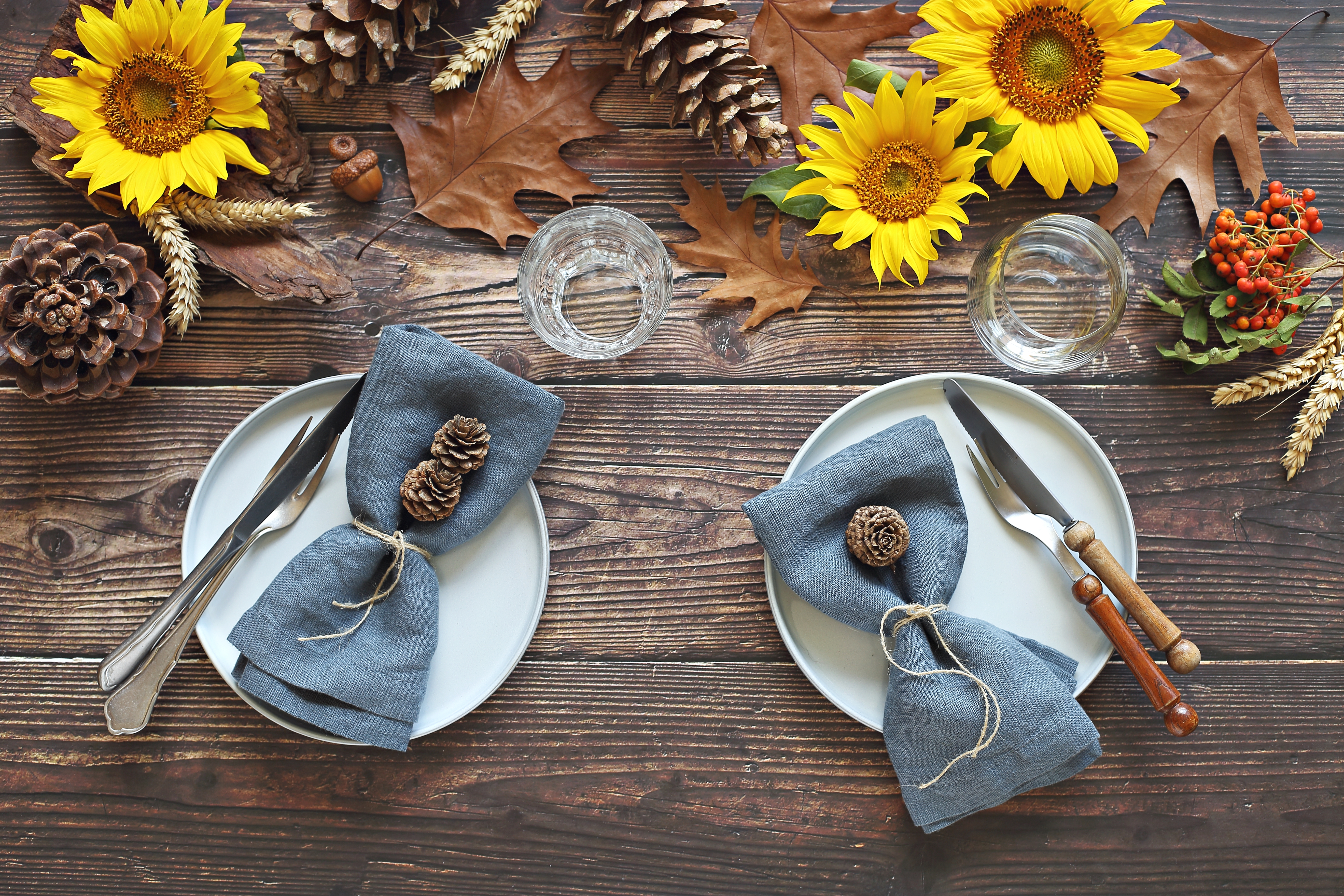 Autumnal Table Setting