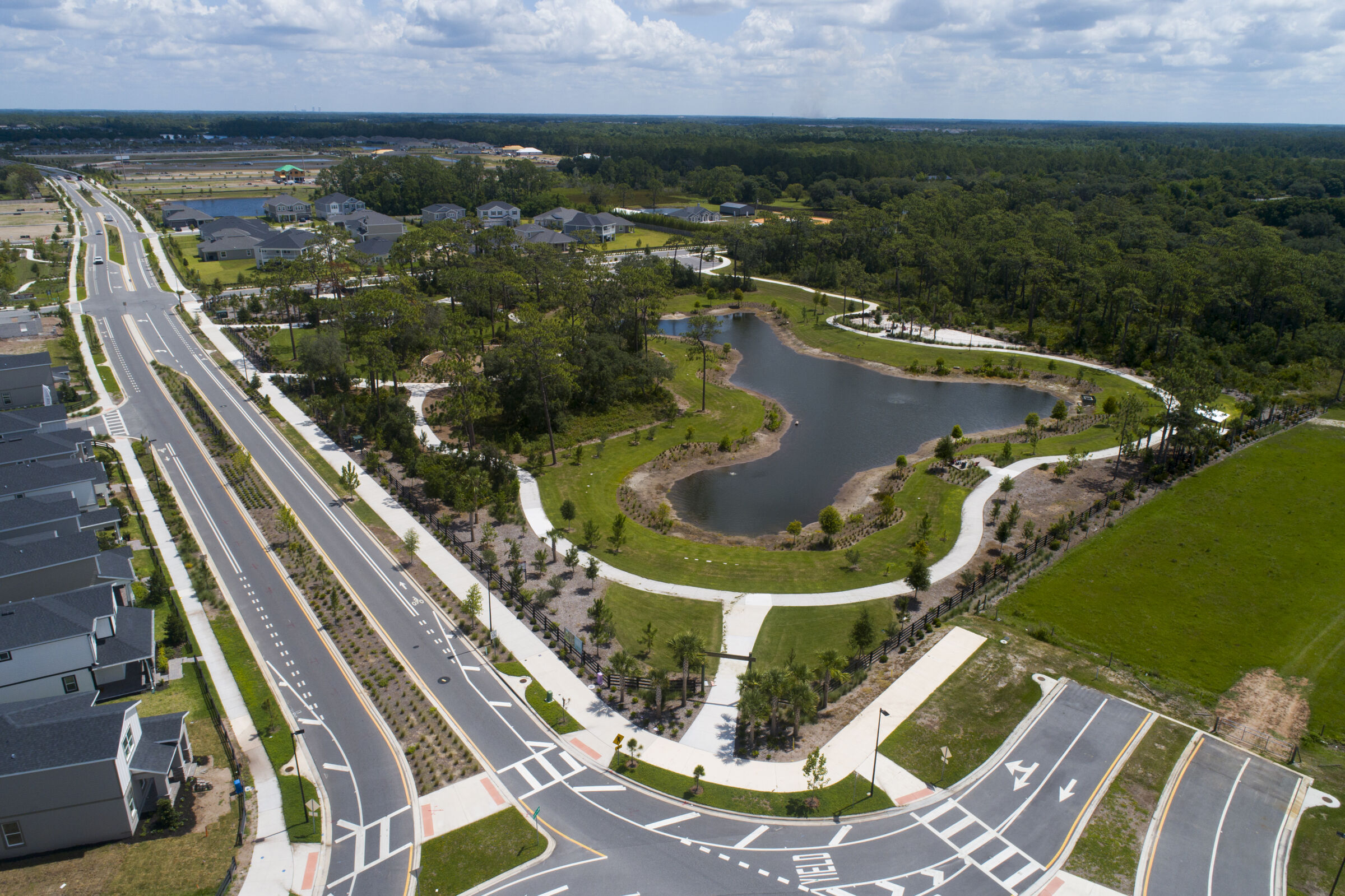 Center Lake on the Park