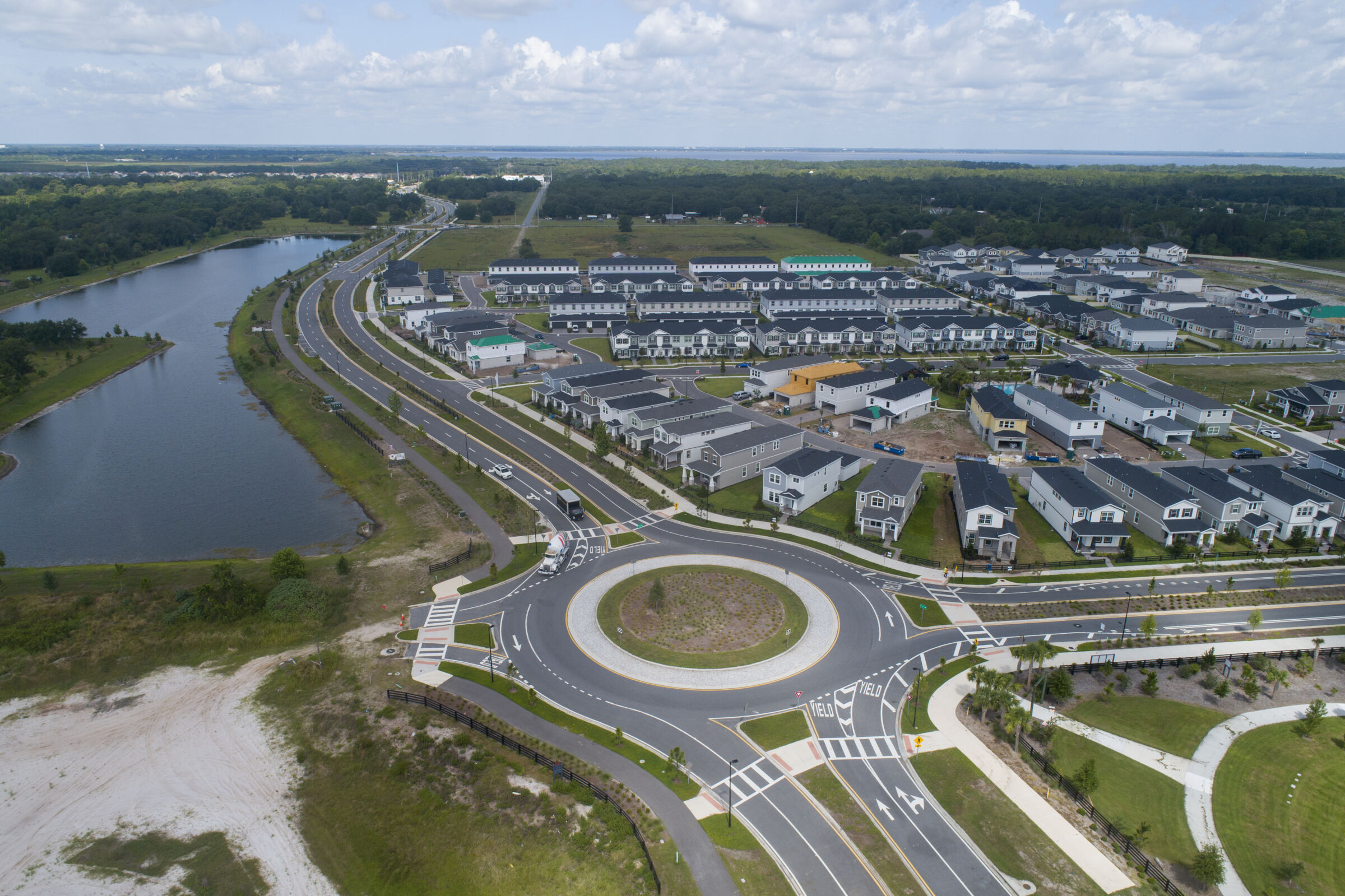 Center Lake on the Park