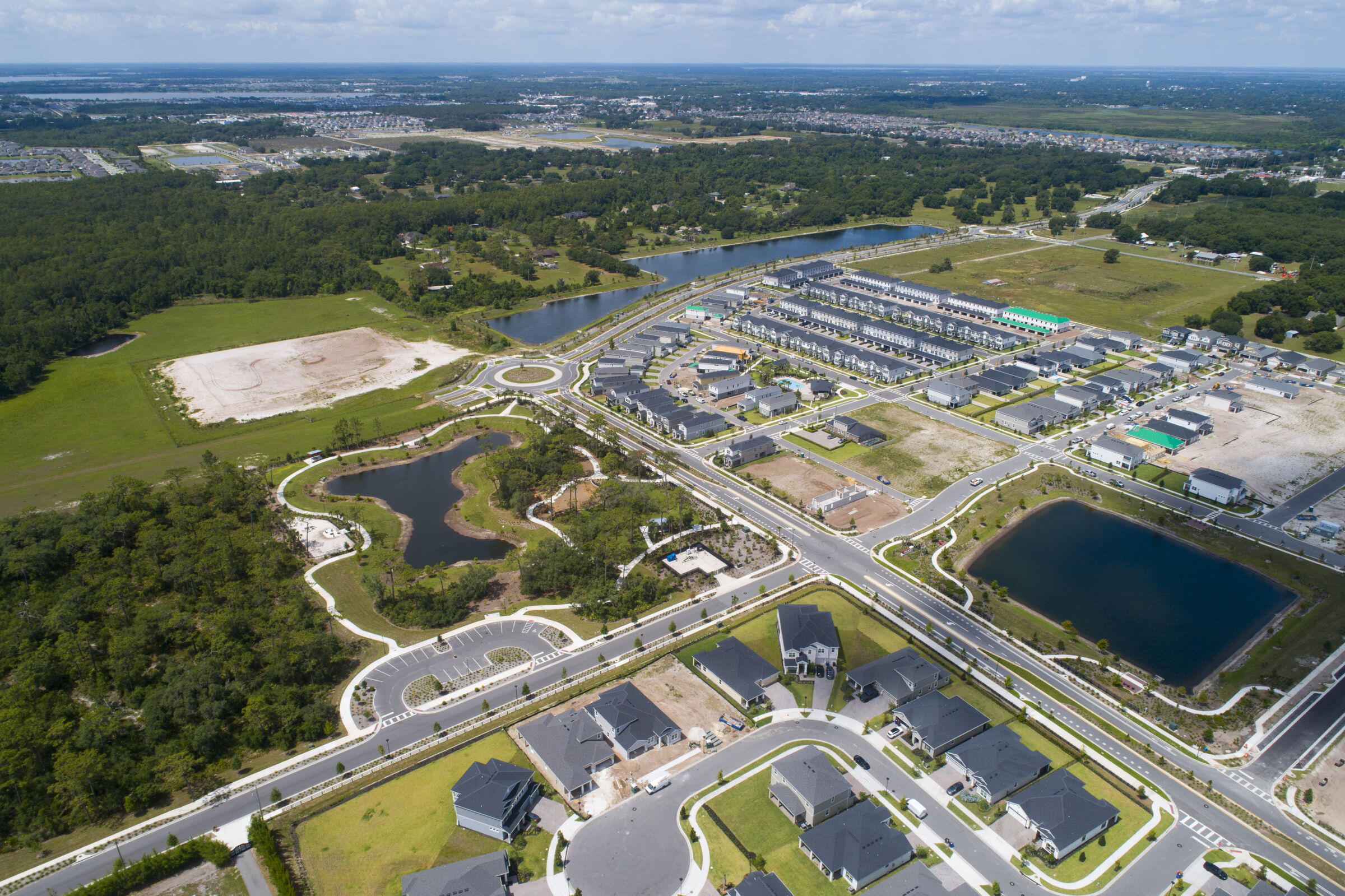 Center Lake on the Park