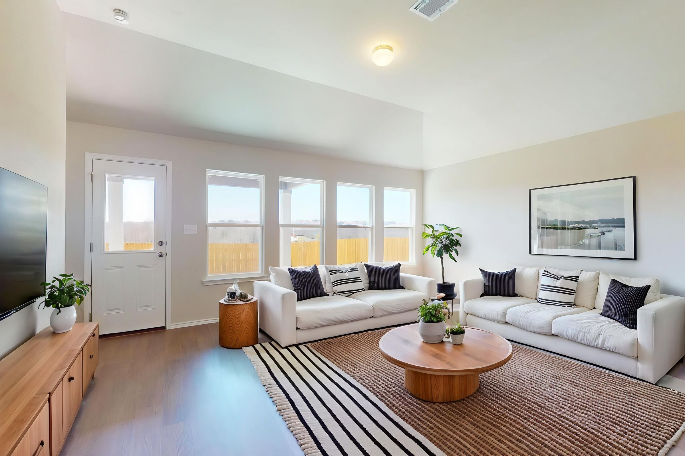 Living Room - Virtually Staged