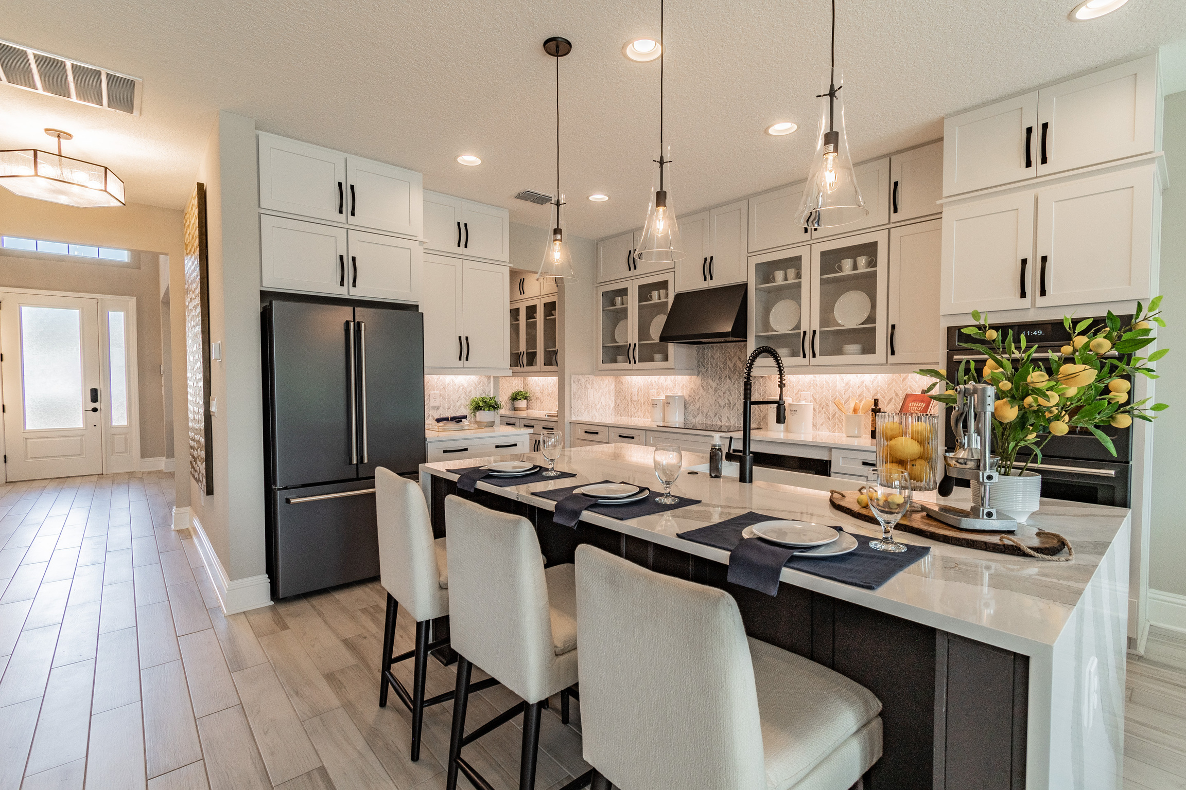 Kitchen Island With Lemonade Ingredients