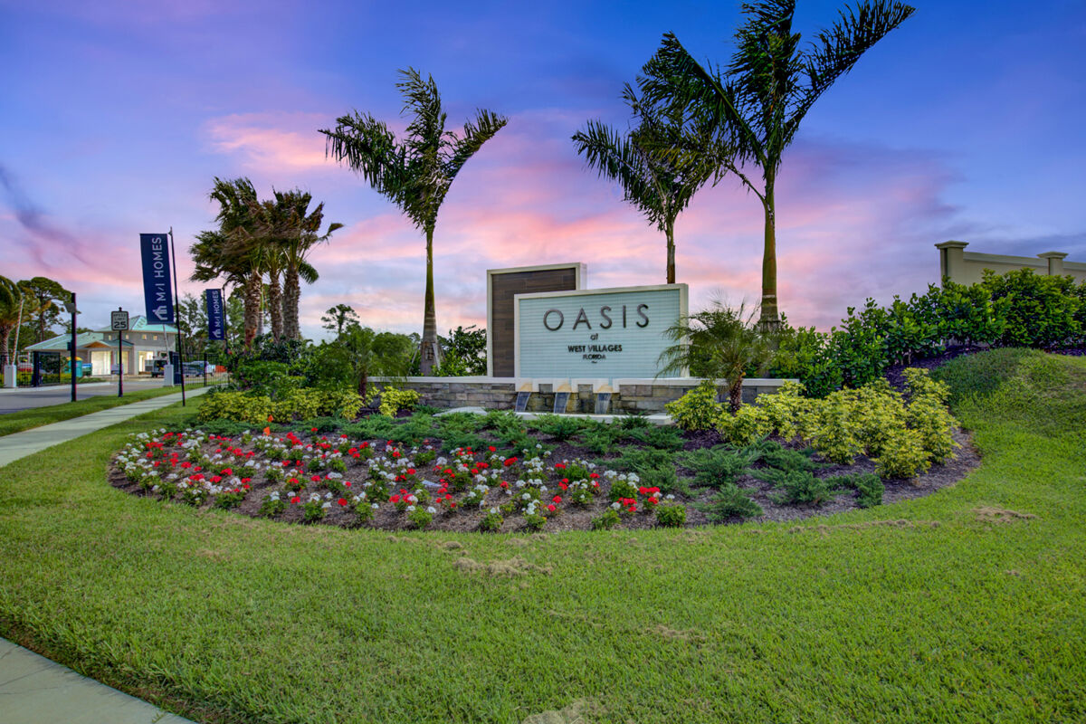 New Homes in Venice FL - Oasis at West Villages - M I Homes