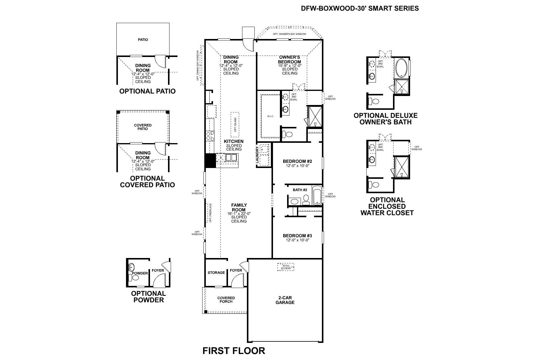 New Homes in Fulshear The Boxwood (Plan) M/I Homes