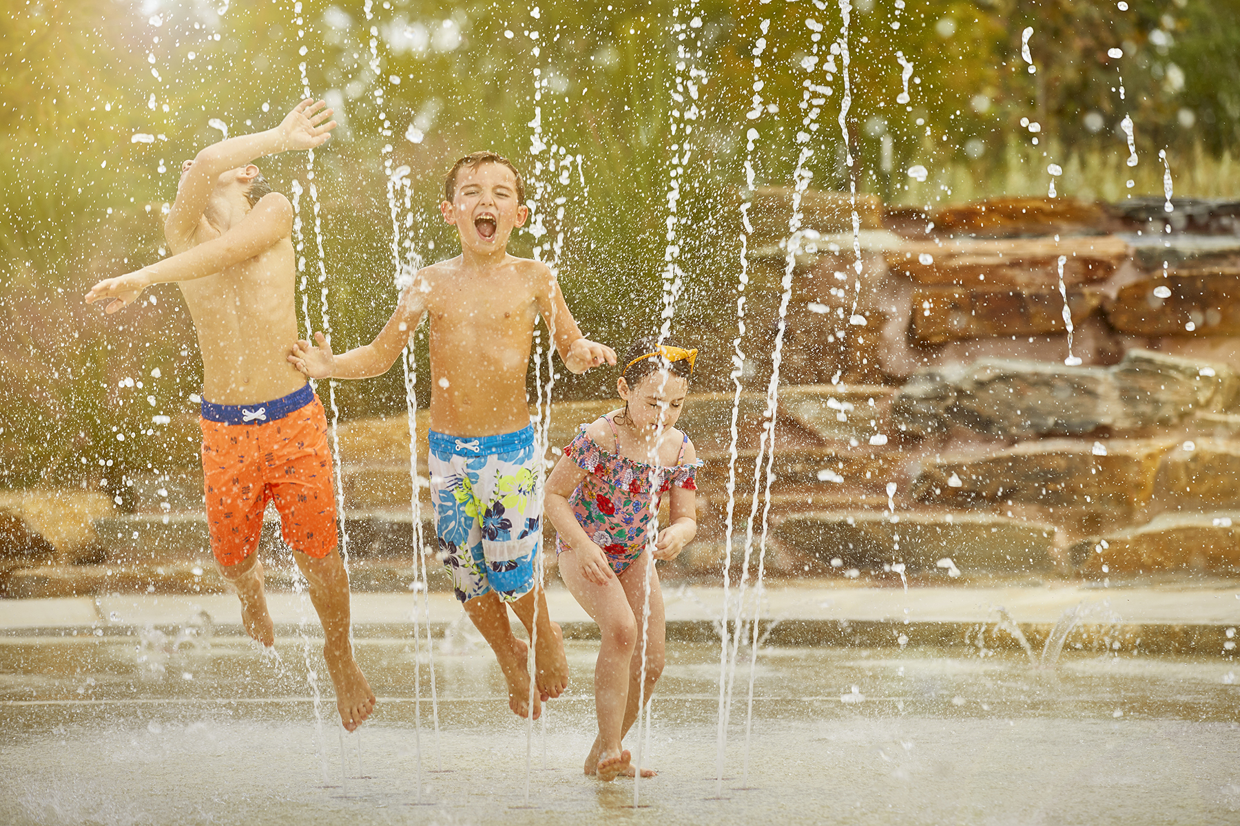 Splashpad in Cypress, TX