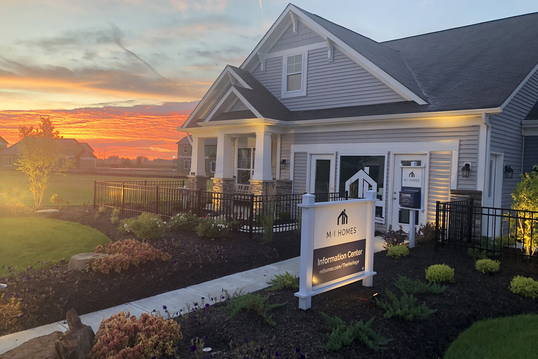 New Homes for Sale Whitestown, IN The Heritage M/I Homes