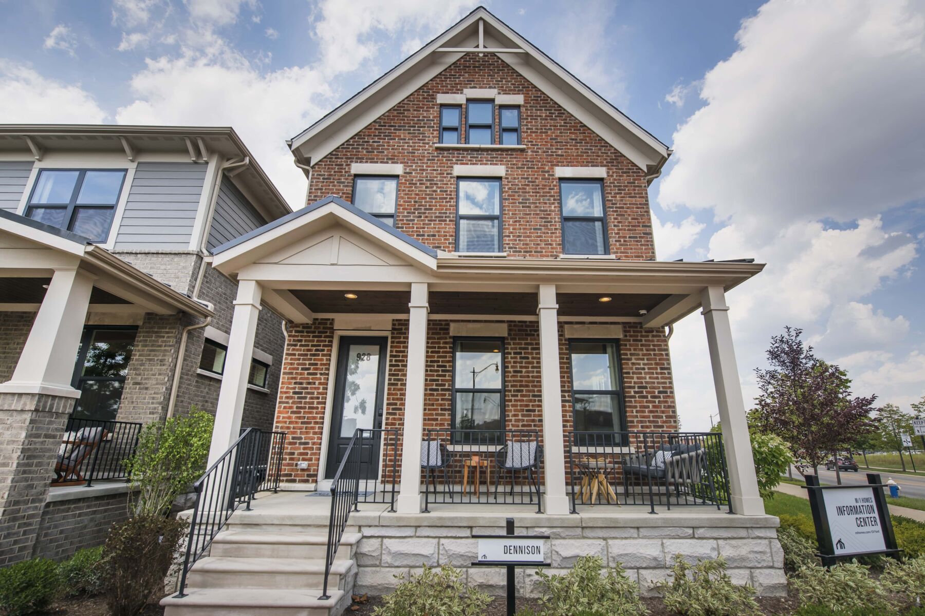 New Homes Columbus Founders Park At Harrison West M I Homes