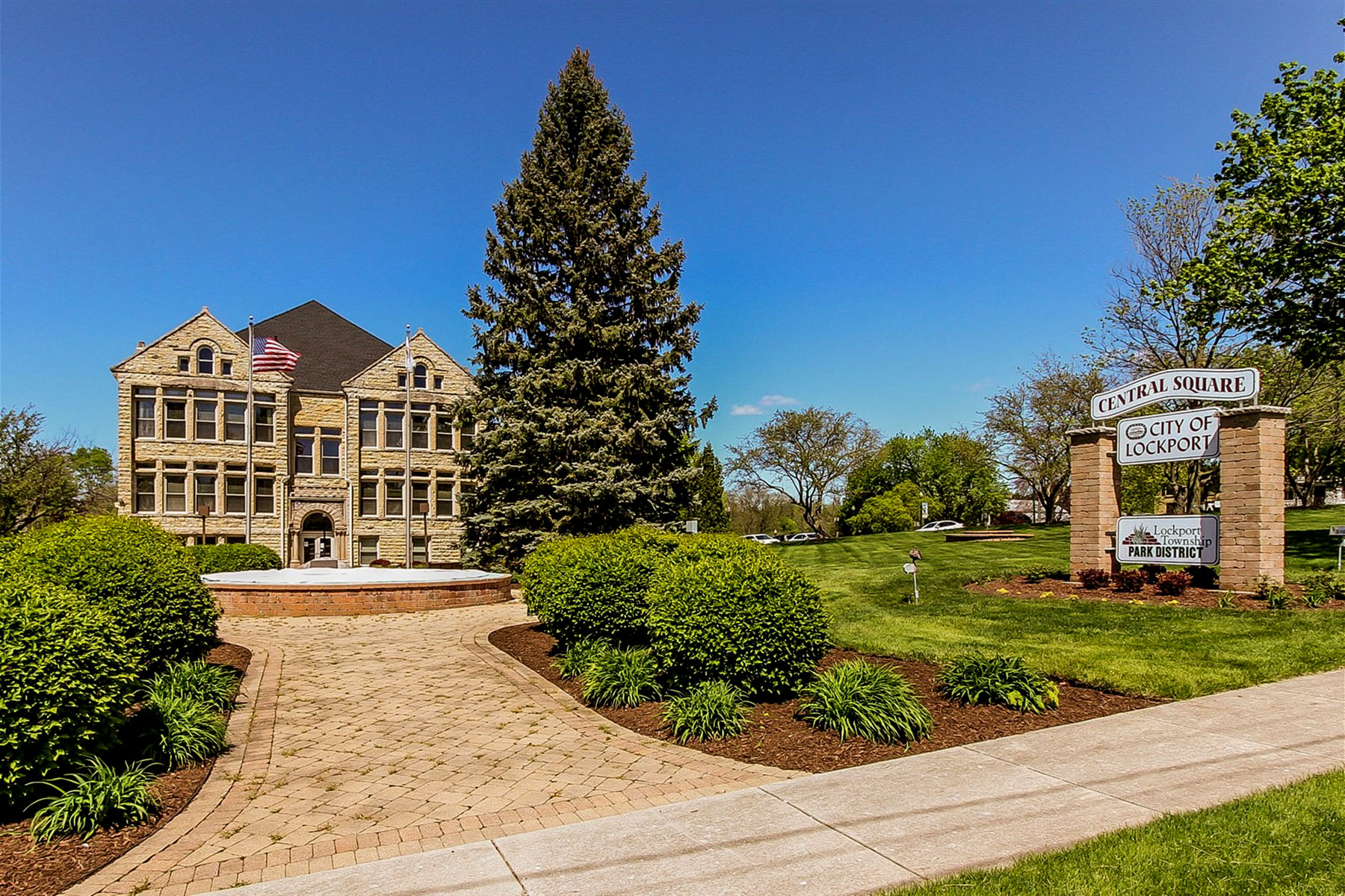 Central Square in Lockport, IL