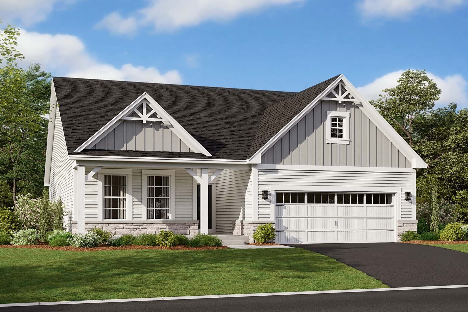 Briarwood Urban Farmhouse Elevation