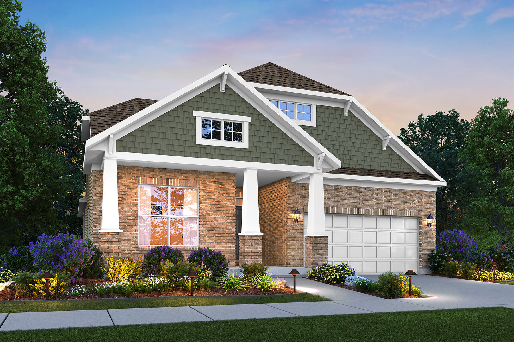 Melville - Elevation C (Optional Coach Lights and 