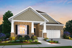 Faulkner - Elevation C (Optional Coach Lights and Full Brick)