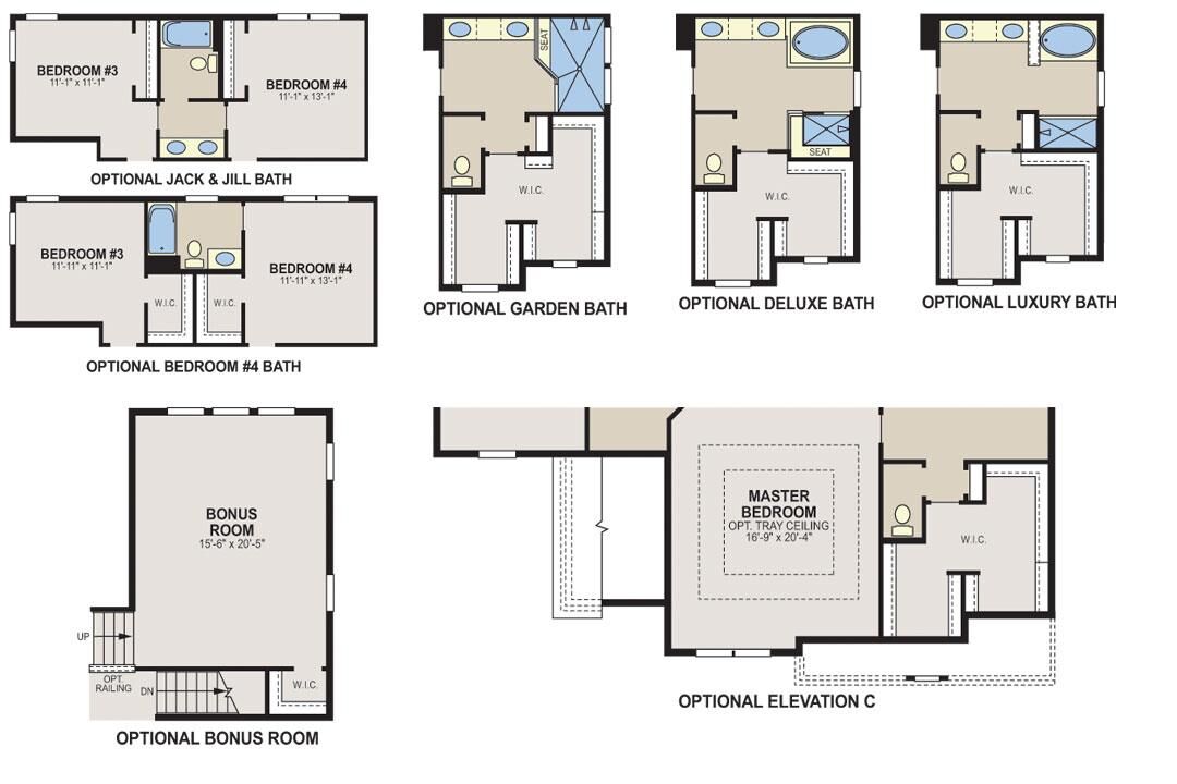 Keating Floorplan Options