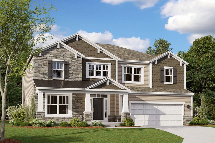 New Homes In Plain City - The Temple (plan) - M I Homes