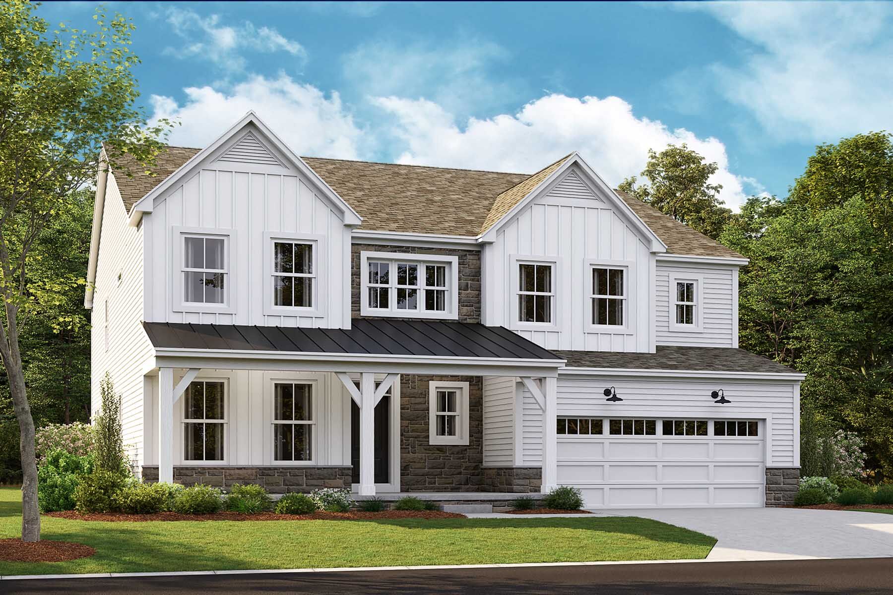 New Homes in Plain City The Lehigh (Plan) M/I Homes