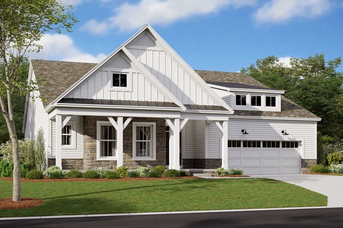 New Homes in Plain City The Hillsdale (Plan) M/I Homes