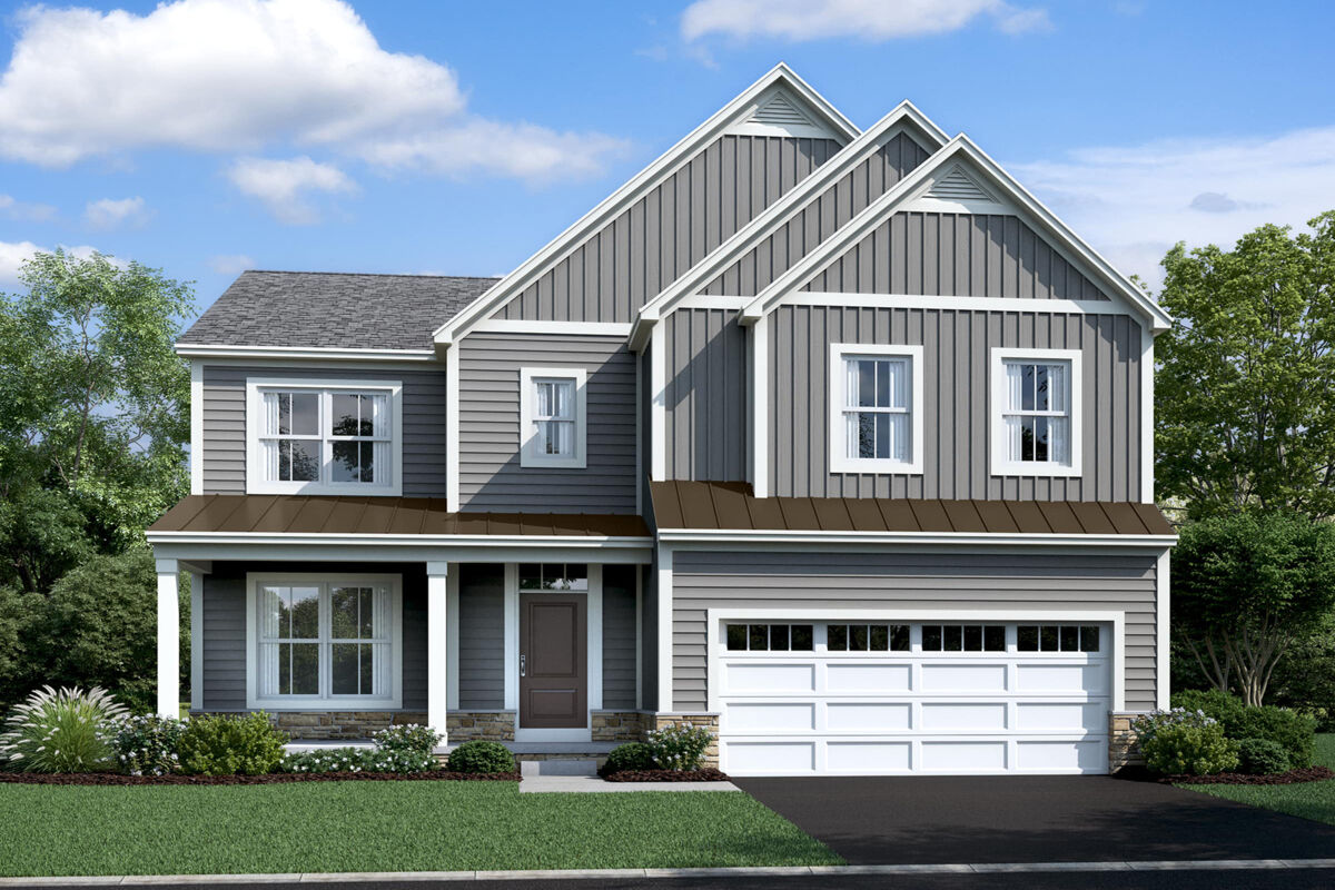 New Homes in Dublin - The Fordham II (Plan) - M/I Homes