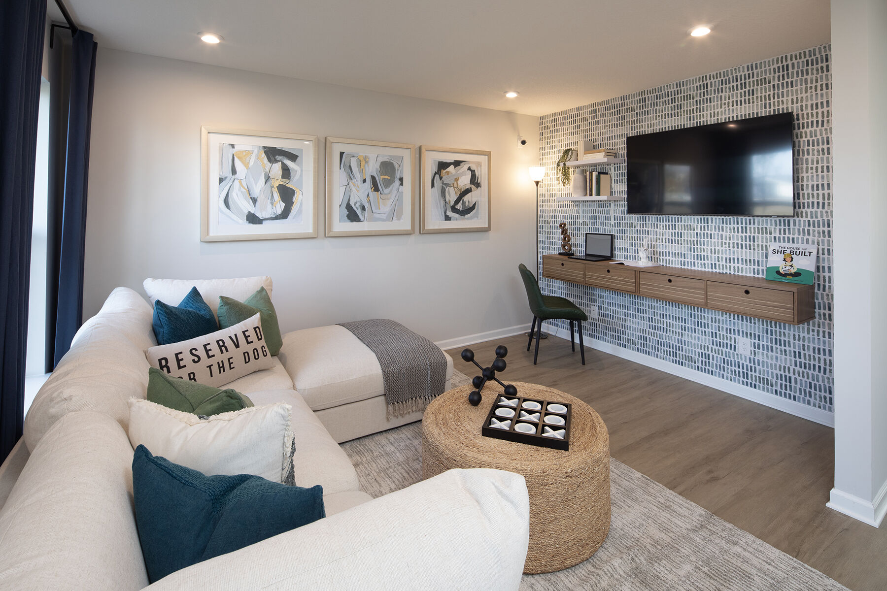 Lower Level Recreation Room - Representational Photo