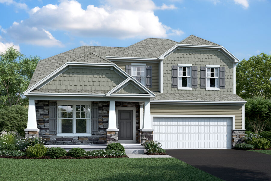 New Homes in Sunbury The Worthington (Plan) M/I Homes