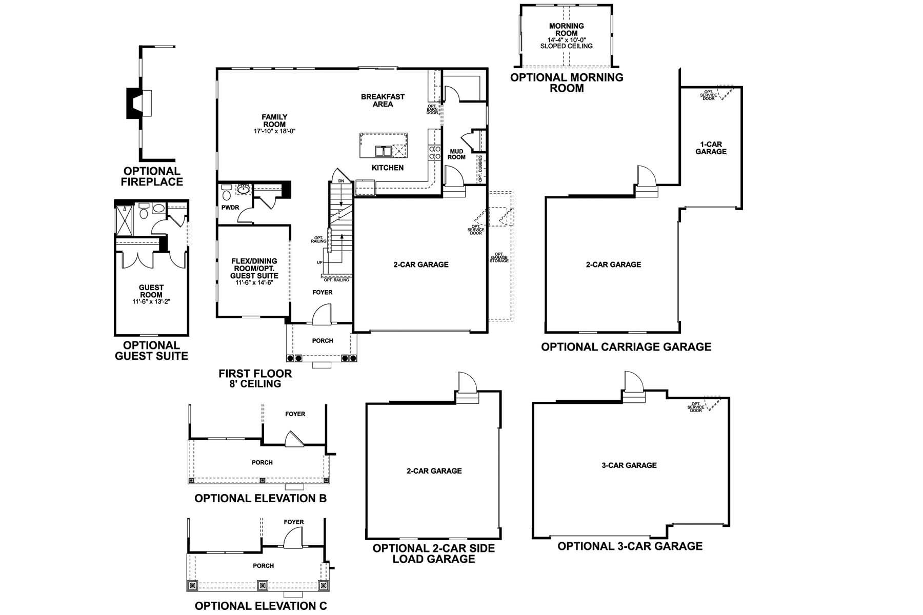 New Homes in Plain City The Temple (Plan) M/I Homes