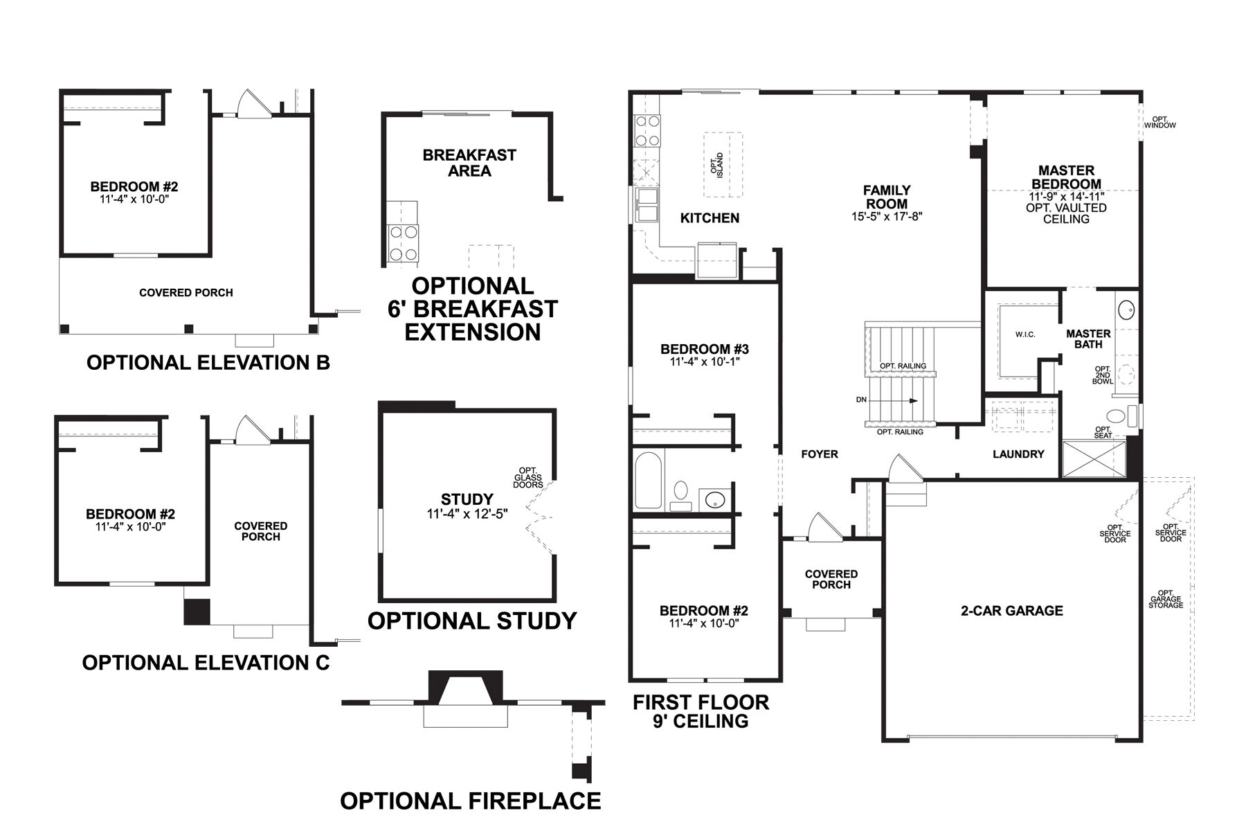 New Homes in Hilliard The Ashland (Plan) M/I Homes